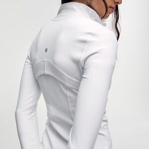 White Lululemon Define Jacket